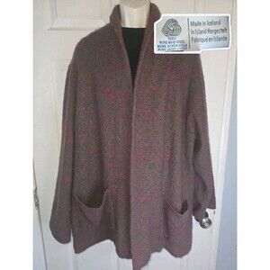 Vintage Sweater Virgin Wool Mens Fair Isle Grandpa TRU Nordic Fisherman SZ L-2XL